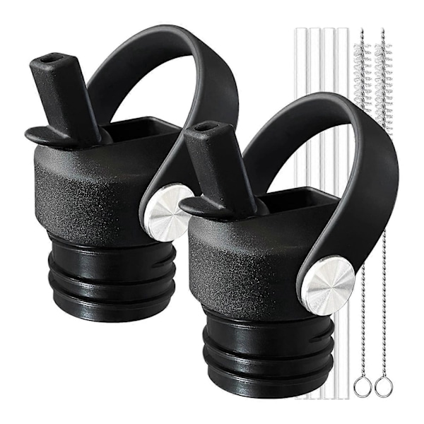 2 st Flexibelt Handtag Topp Halmlock för 18 21 24 Oz