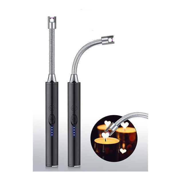 USB uppladdningsbar bågtändare, vindtät elektrisk eldtändare för kök, BBQ och utomhus