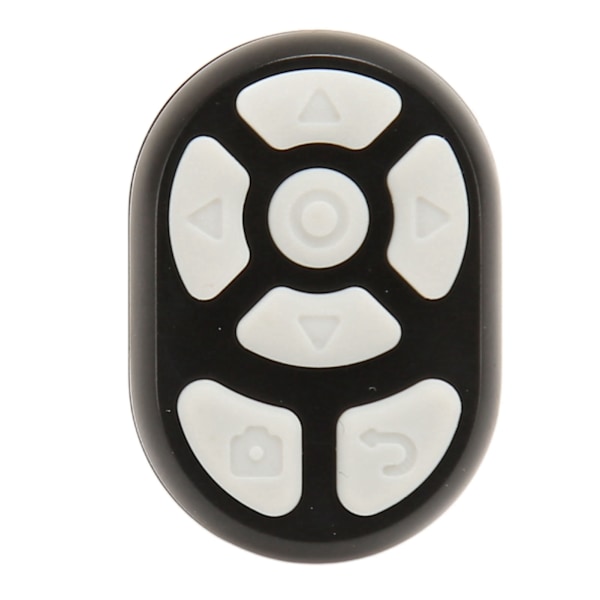 Fjernbetjening Scrolling Ring Bluetooth 5.3 APP Sidevender Kamera Lukker Fjernbetjening Selfie Knap Clicker med Opladningsetui til Mobiltelefon Sort