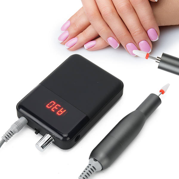 30000 RPM Professionell nagelborrmaskin Bärbar elektrisk nagelpoleringsmaskin Mini nagelslipverktygsetEU-kontakt 110 ~ 240V