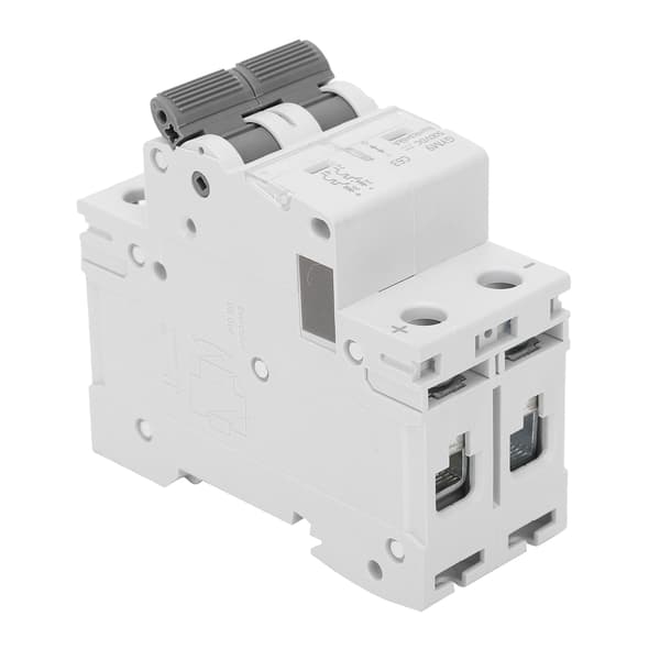 DC-strömbrytare 2P Mini Bärbar Elektronisk Skyddsutrustning GYM9‑C63 1-63A