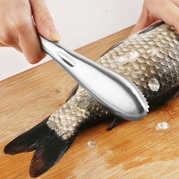 Kombination af fiskehakker og skælfjerner