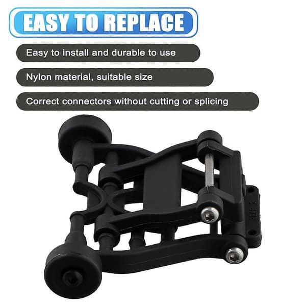 RC Car Wheelie Bar 7184 för 1/16 Summit E- EREVO RC Bil Reservdelar Uppgraderingstillbehör Black