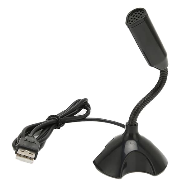 USB-mikrofon Professionel Omnidirektionel Støjreducerende Desktop Kondensator Konferencemikrofon
