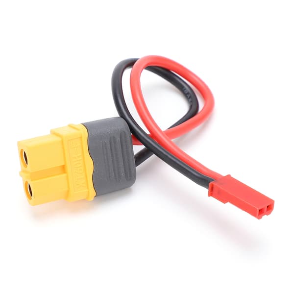 XT60 hunstik til JST hanstik 18AWG adapterkabel til B6 LiPo batterioplader