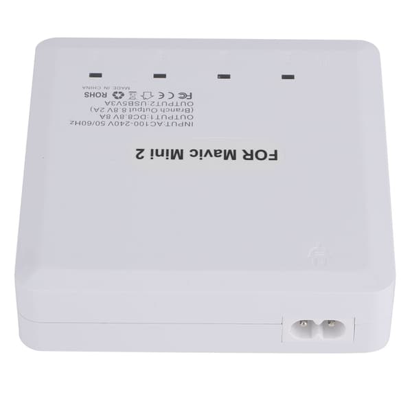 4-i-1 Drone Batterilader USB-port Ladeadapterenhet for DJI Mini 2 100-240VAU-plugg