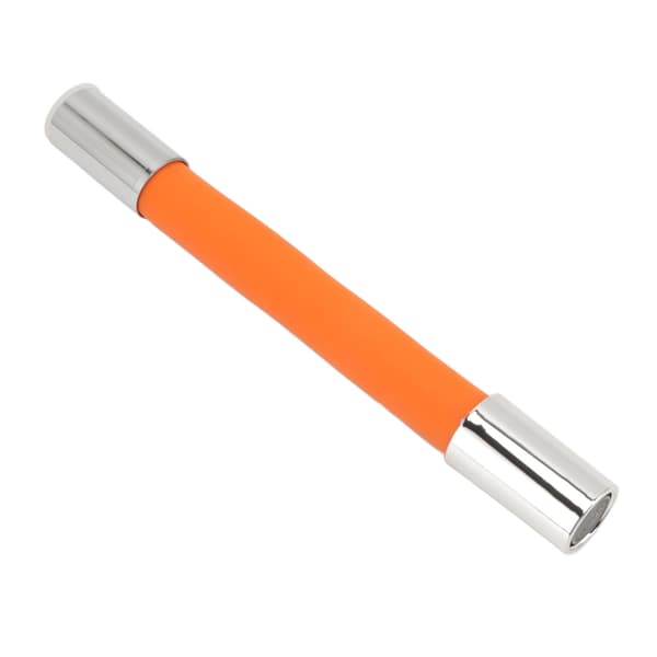 Kranförlängningsrör med luftare munstycke flexibel koppar för diskbänk orange 20 cm stänksäker