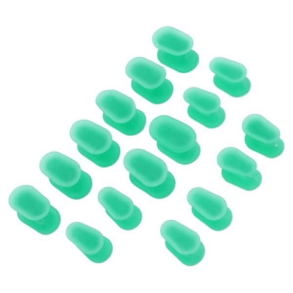 Sumifun 8 par tåskillere silikon tåseparator hallux valgus korrigerer for overlappende tær
