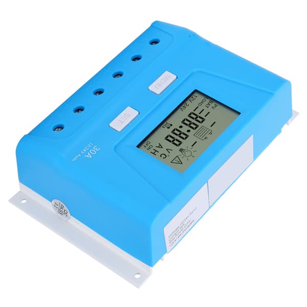 Solcellepanel Regulator Ladekontroller Industrielt Utstyr PWM 12/24V 30A TY-2430