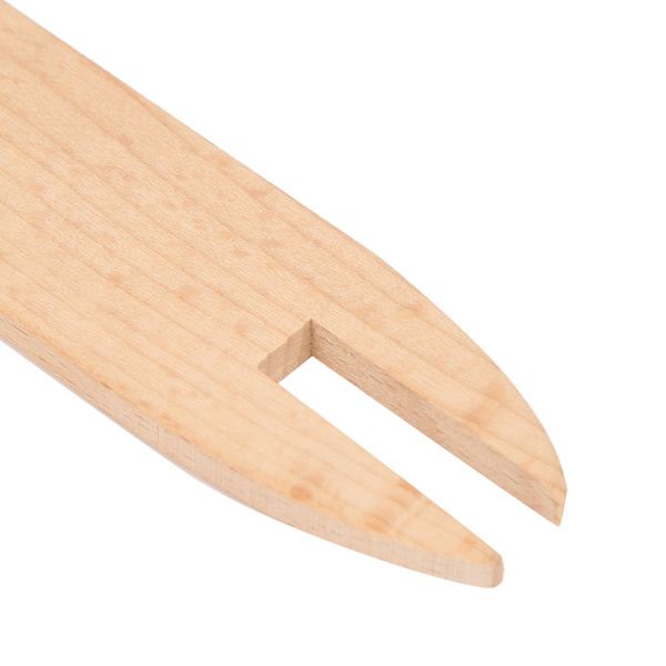 2 st bokträ vävning skyttel DIY tröja halsduk vävning tillbehör
