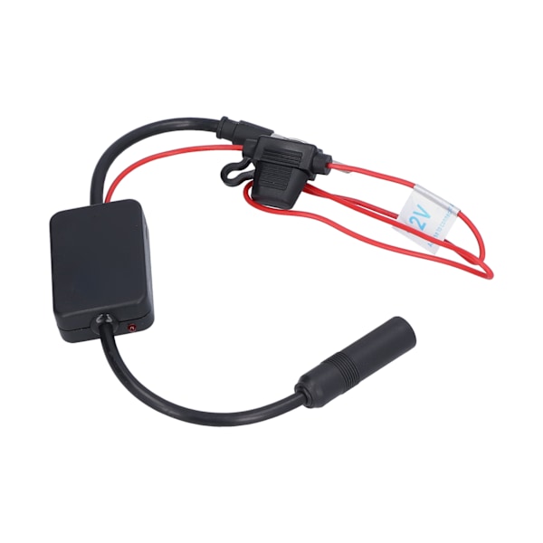 Universal 25DB Antennesignalforstærker til 12V Auto Marine Boat RV Truck SUV Radio