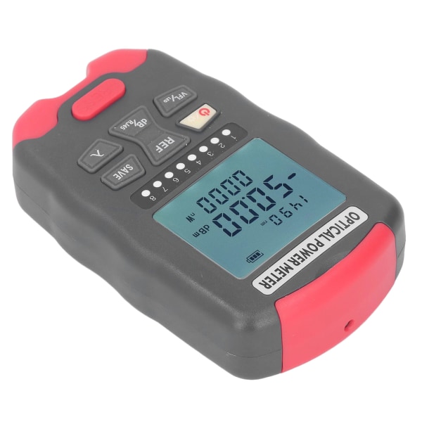 Optisk fiber-effektmeter 3 i 1 optisk effekt-tester 15KM visuel fejlfinder RJ45 netværkstester med LED-lys -50 til +26dBm