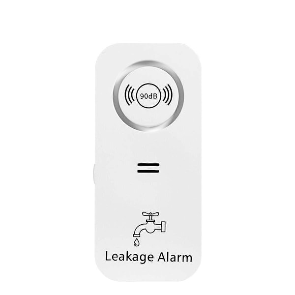 Vannsensor 90dB Alarm Vannlekkasjedetektor for Kjøkken Bad