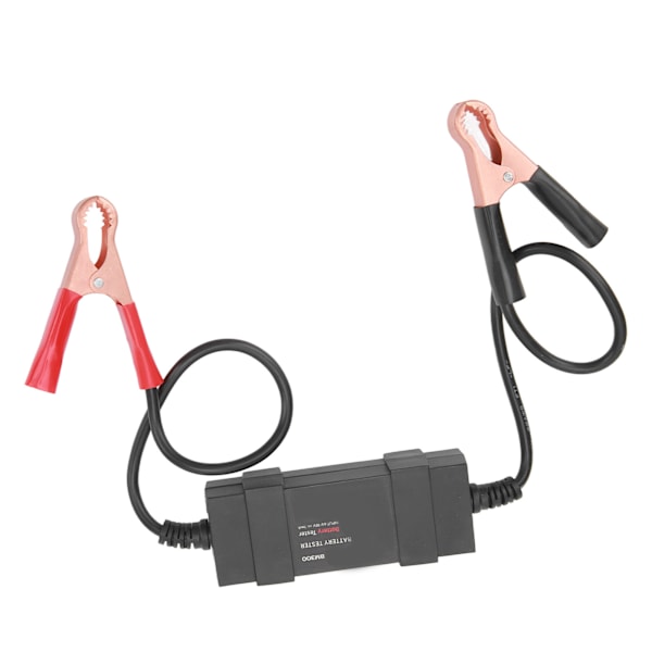 Bilbatteritester 6V til 18V Svart Batterilaster Tester Lading Start System Tester for Alle 12V Bilbatterier