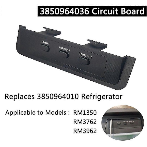 RV Kjøleskap Knappepanel Kretskortsett for RM1350 RM3762