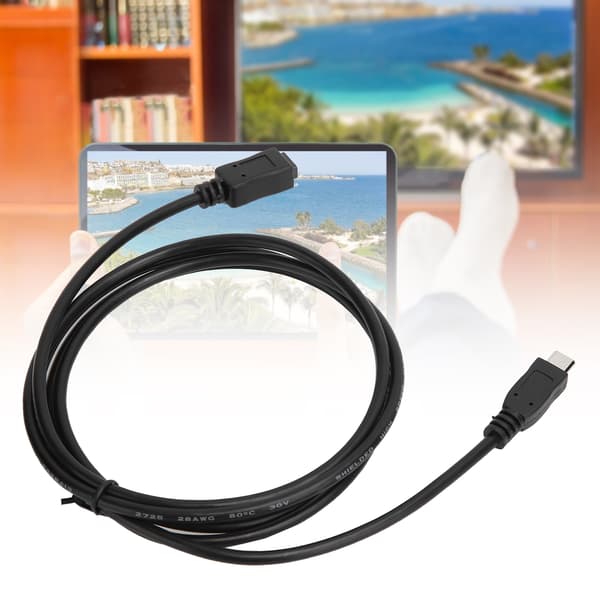 Micro USB 2.0 Han til Micro USB Hun Forlængerkabel Ledning til Telefon/Tablet