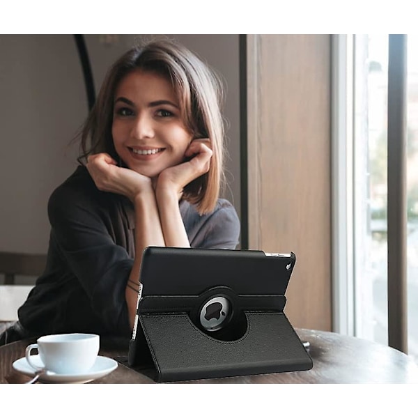 360-graders justerbart fodral för iPad 9.7' 5:e/6:e generation (2017/2018), iPad Air 2 och iPad Air - Auto Sleep/Wake-funktion