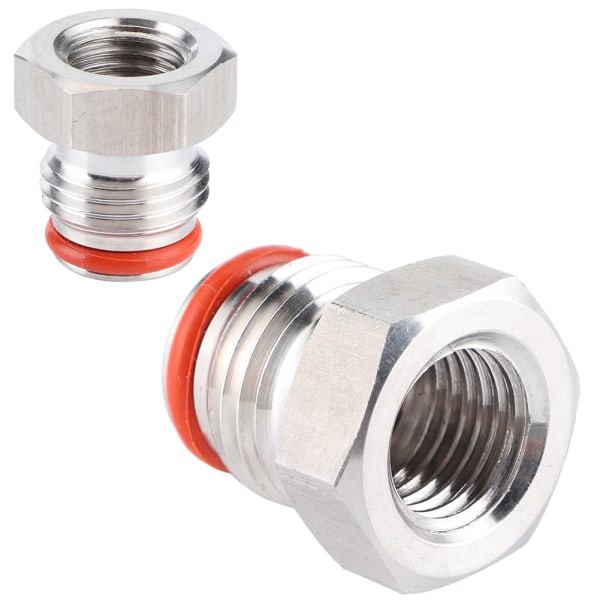 1/4" FFL x 19/32"-18 UNF-stikadapterstik til hjemmebrygget øltønde-dele Kegging-hardware