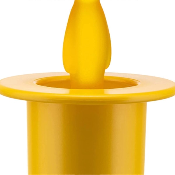 Tandpetshållare i termoplastisk harts, svart