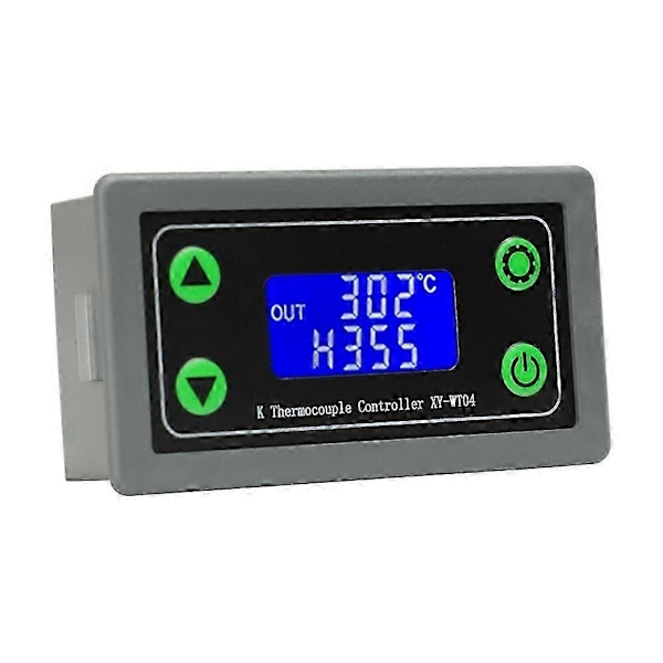 XY-WT04 Digital termostat för hög temperatur K-typ Termoelement Högtemperaturregulator -99-999