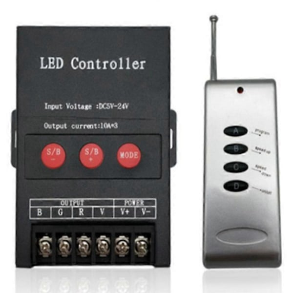 30A Led Controller IR Fjernbetjening Stor Effekt 360W BT Controller DC5-24V