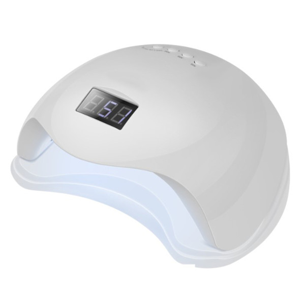 Nagellampa Snabbtorkande 4 Timers UV LED Nagellackstork för Händer Fötter EU-kontakt 220V 48W