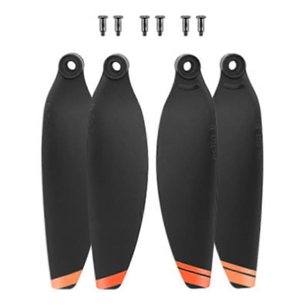 Propeller til DJI Mini 2/Mini SE/Mini 2 SE/Mini 4K Letvægts Støjsvage Propelblade Erstatningsvingefans Svart