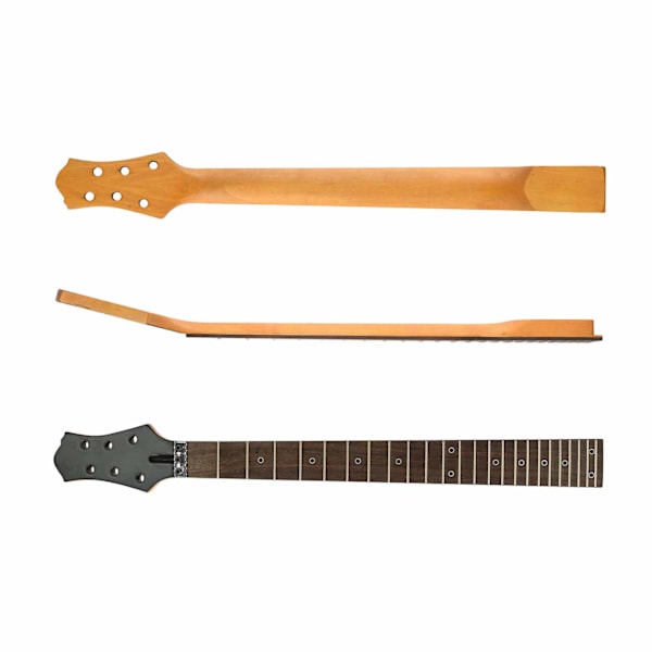 24 Band 25,6 Tums Gitarrhals Matt Lönnhals Rosenträ Greppbräda Gitarrhals LP Gitarrsersättning