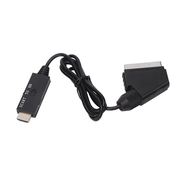 SCART till HD Multimedia Interface Adapter 720P 1080P Switchable Full HD Video Converter för Xbox DVD Set Top Box