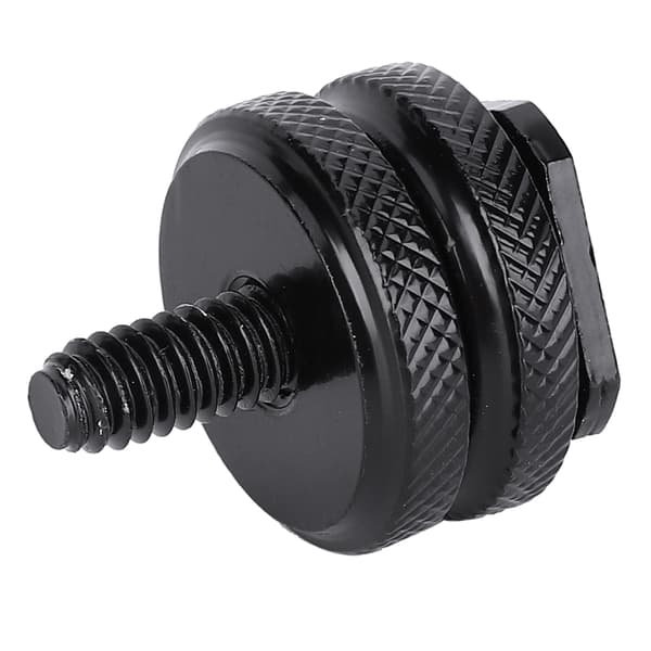 Tripod Skrue til Flash Hot Shoe Mount Adapter til Kamera Camcorder