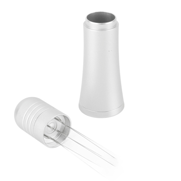 Kaffeomrörare nål Hållbar Kaffe Pulver Dispenser Nål Lätt Vikt Kaffe Tamper Omrörningsverktyg för Hem Kaffebutik Kontor Silver