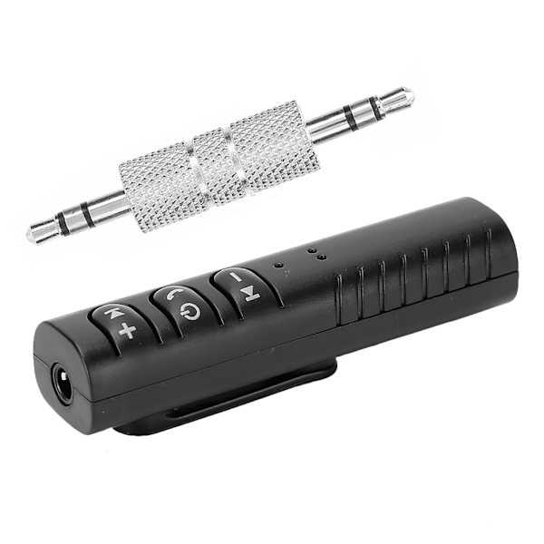Lavalier Bluetooth 4.1 lydmottaker 3,5 mm AUX stereomusikk håndfri biladapter