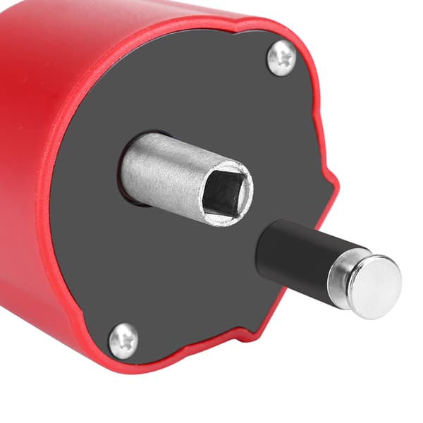 1.  5 V Rød Solid Konstruksjon Grill Rotator Motor BBQ Holder Stekebrakett Tilbehør
