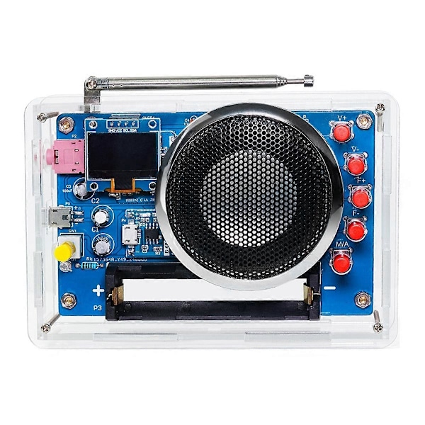 FM Radio DIY Elektronisk Sett Sveisepraksis Monteringsproduksjonssett