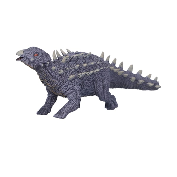 Piikikäs Ankylosaurus Simulaatio Dinosaurus Malli Dinosaurus Kokoelma Leikkikalu Suuri Koko LapsillePurple Spiny Ankylosaurus