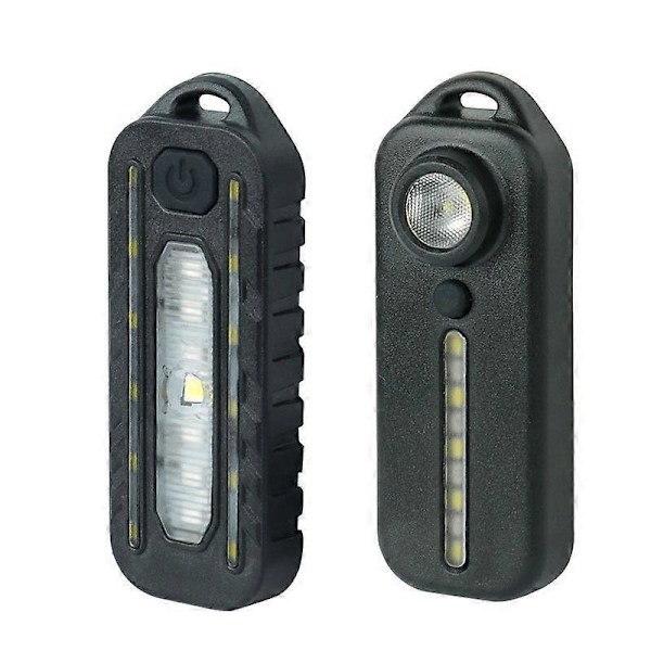 Blå Cykellygte Genopladelig LED For- og Baglygter, Vandtæt og Stødsikker Kraftige Lamper, Hjelmlamper, til MTB Cyklist Klapvogn Camping Løbehjul