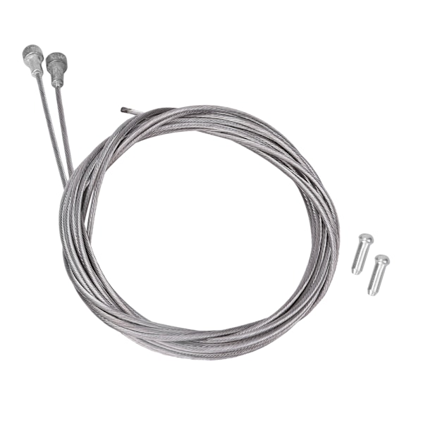 2 st Rostfritt stål Cykel Broms Skifter Kabel Cykel Gear Inner Wire Core Cykeltillbehör Kit för landsvägscykel