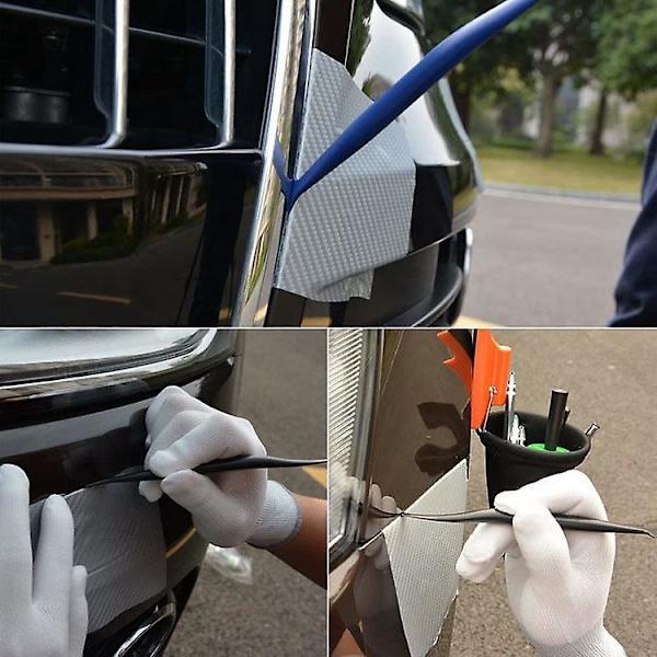 Fönsterverktygssats för bilwrap - Filtklämma och Mini Go-hörnklämma (5 delar)