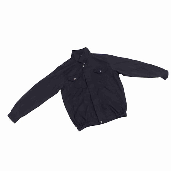 USB Køleventilator Jakke Polyester Fiber 5V 2A 6000 RPM Navy Blå Air Conditioned Tøj til Mænd Kvinder 2XL