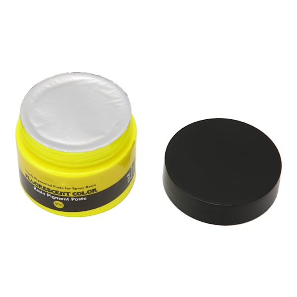 Epoksyharpiks pigment 50g fluorescerende farge høy metning enkel betjening flytende harpiks fargestoff for kunst håndverk DIY making fluorescerende gul