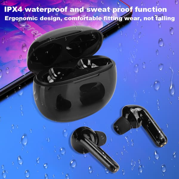 T15 Vanntette Trådløse Hodetelefoner TWS Bluetooth 5.0 In-Ear Ørepropper Mini Headset