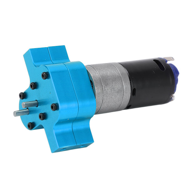 RC girkasse metallhastighetsskiftende girkasse med 370 motor for WPL C14 1/16 RC Military TruckBlue
