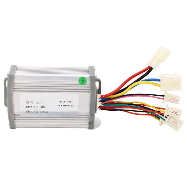 48V 1000W Aluminiumslegering Pedalakselerasjonskontroller Frontlykt og Bryter Elektrisk Sykkel Konverteringssett for Oppgradering