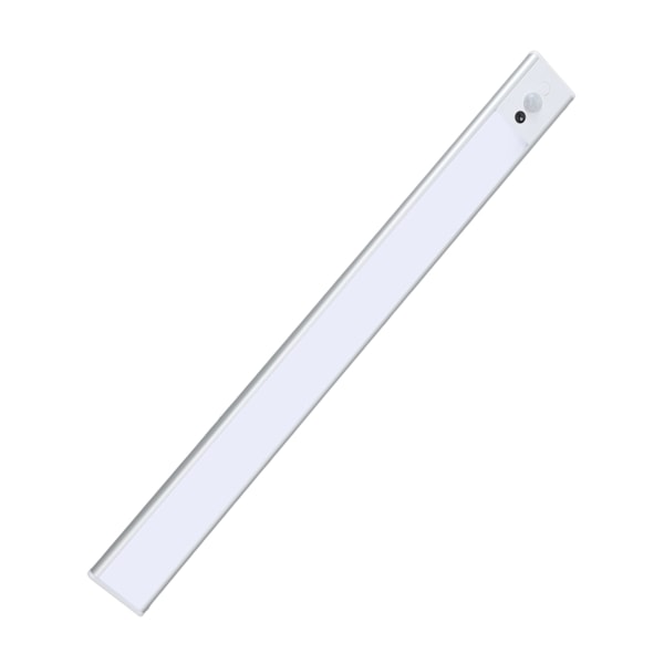 Under Cabinet Light Uppladdningsbar LED Rörelsesensor Magnetisk Under Disk Ljus för Skåp Kök Garderob Silver