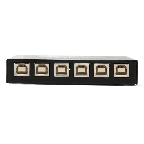 USB KVM-switch 8 porte USB2.0 Fuld hastighed Plug and Play Metalhus USB-synkronisator til tastaturmuscomputer