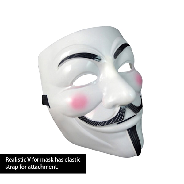 Halloween Maske med elastisk rem Scary Movie Cosplay rekvisitter til Halloween