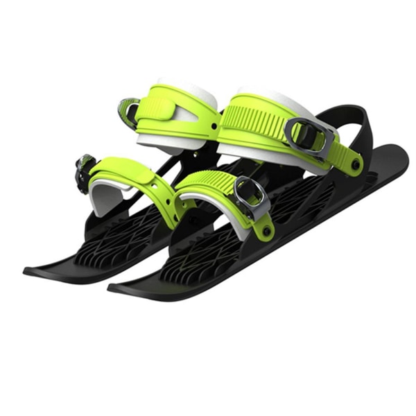 Mini skidskridskor för snö Justerbara vinterskidor Korta snöskridskor Snowblades Skiboards för vinter utomhusunderhållning