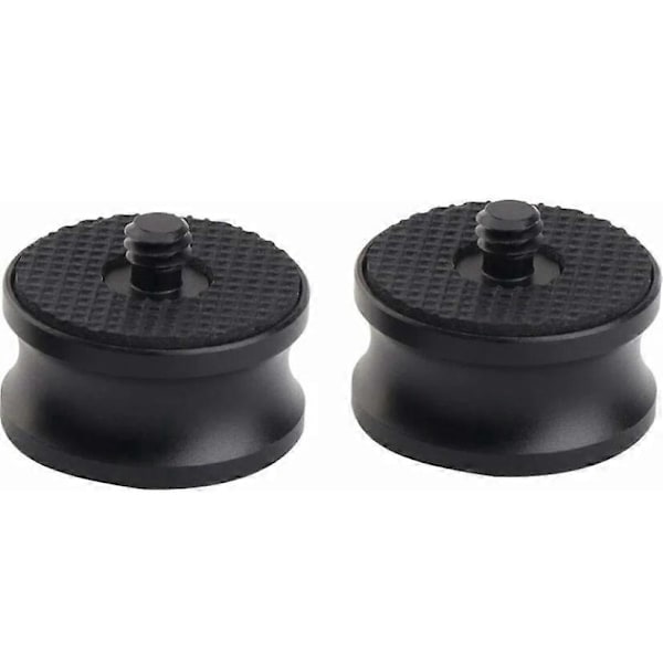 2 ST Stativskruv Adapter, 3/8-16 Hona till 1/4-20 Hane