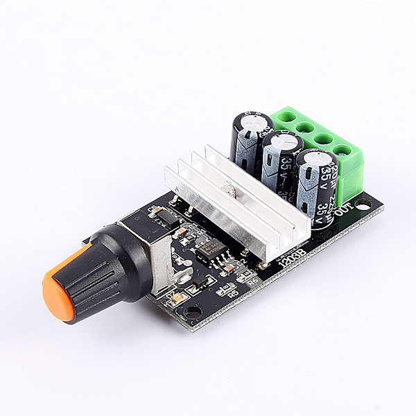 DC6-28V 3A Variabel Motorhastighet PWM Justerbar Regulator Kontroller Switch+Knapp