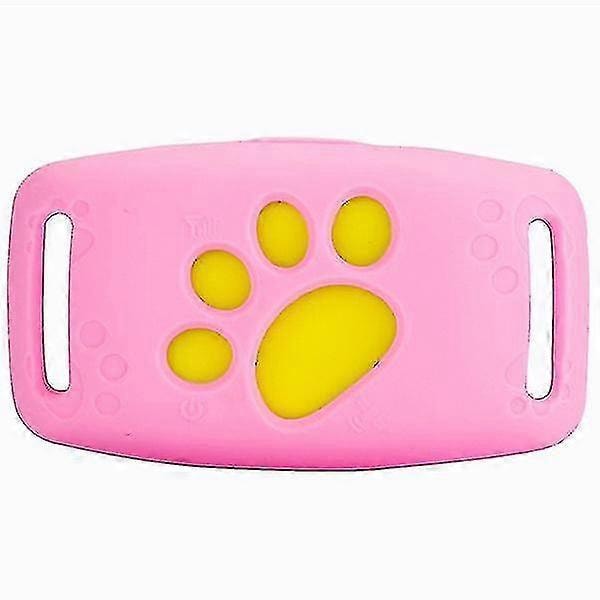 Smart GPS Katte- og Hundehalsbånds Tracker Hmj -GSL Pink